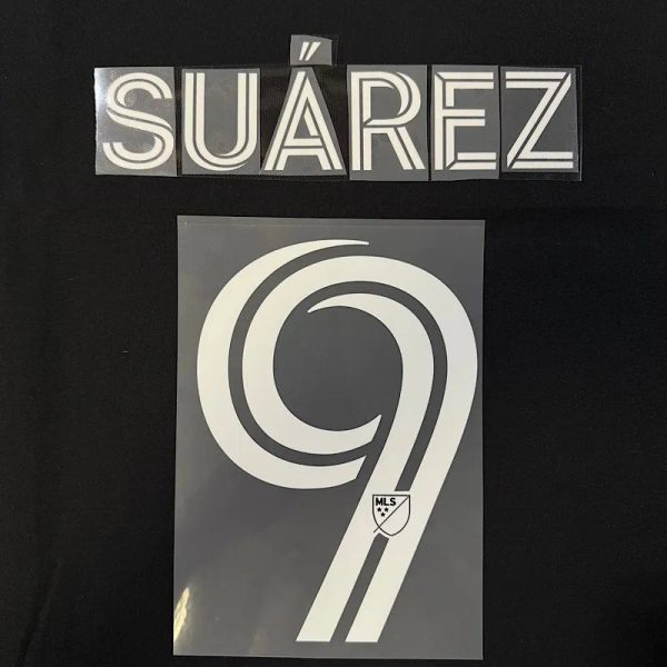 Inter Miami 2025-Third SUAREZ #9 Official Name Set