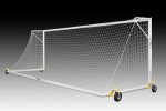 Kwik Goal Pro Premier® European Match Soccer Goal with Swivel Wheels - Image 2