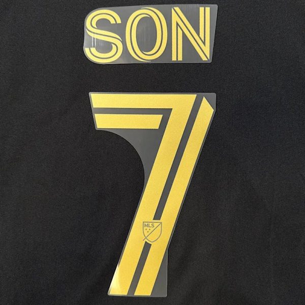 LAFC Home 2025- SON #7 Youth Official Name Set