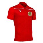 Macron 2022 Armenia Jumeirah Polo with Crest - Red - Image 3