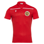 Macron 2022 Armenia Jumeirah Polo with Crest - Red