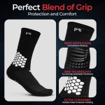 MEDICAPTAIN Grip Socks With Cushioned Ankle Protection - Image 4