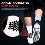 MEDICAPTAIN Grip Socks With Cushioned Ankle Protection - Image 6