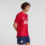 New Balance 2025-26 Lille Men's Authentic Home Soccer Jersey - Image 2