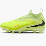 Nike Junior Phantom 6 High Academy Firm/Multi Ground Soccer Cleats - Max Voltage Pack (HO25)